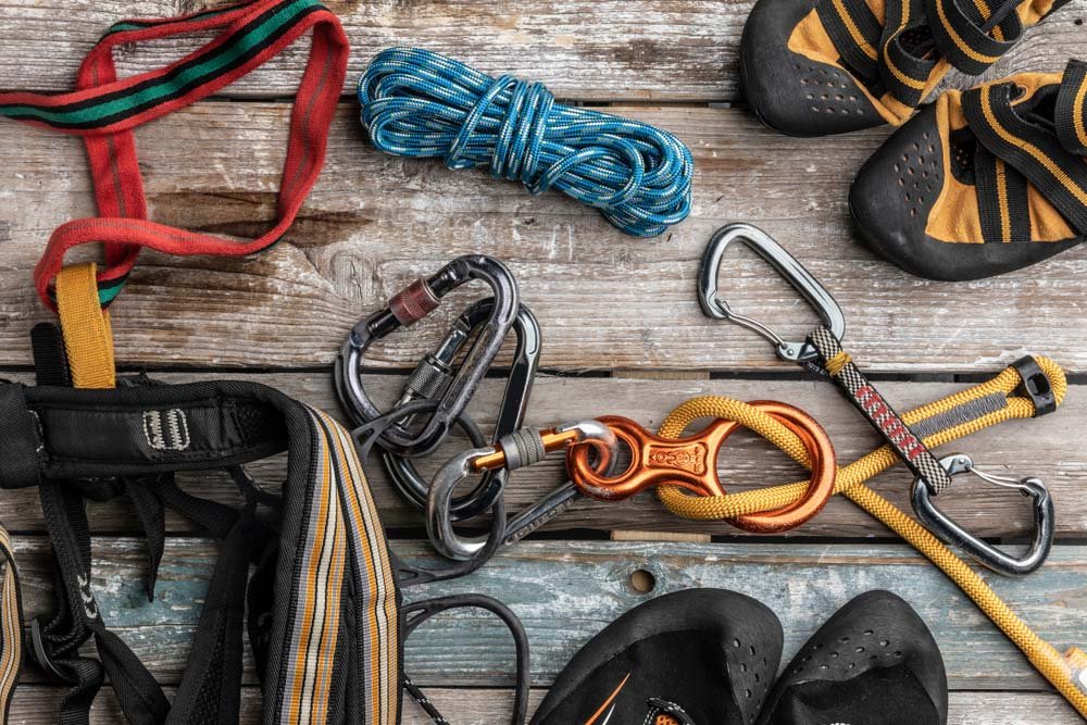 rock climbing outdoor gear