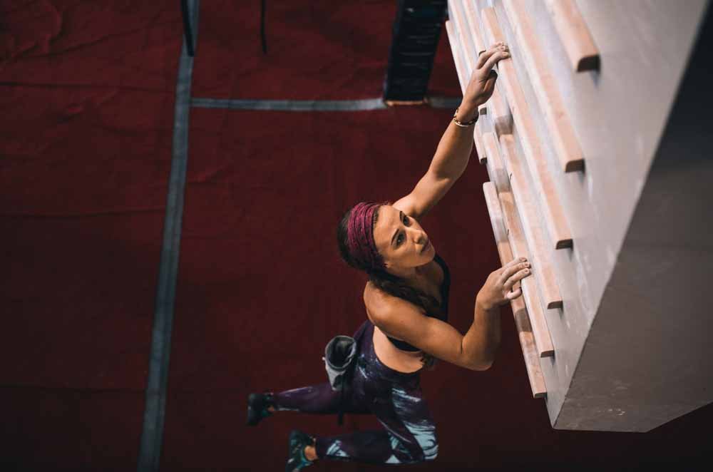 woman campus boarding