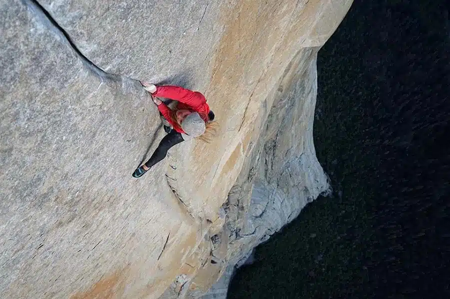 Hazel Findlay on el capitan