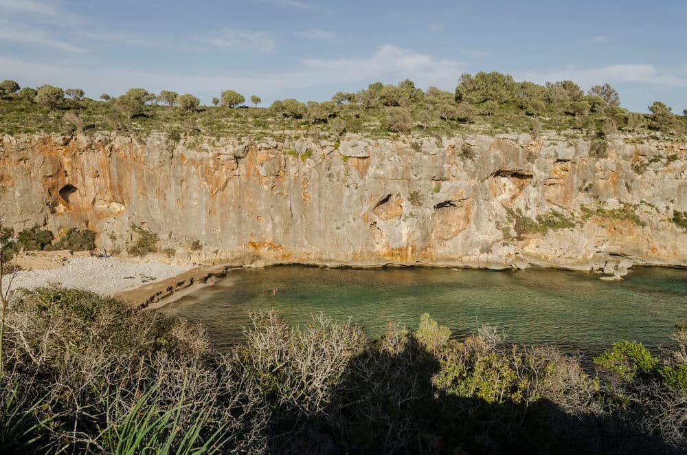 cala magraner for climbing in mallorca