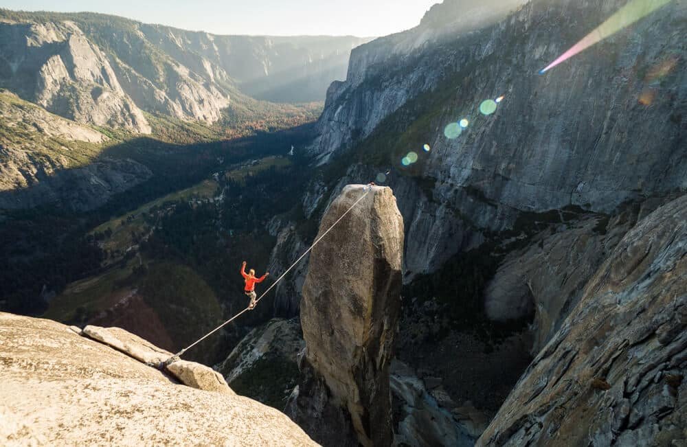 high liners in yosemite